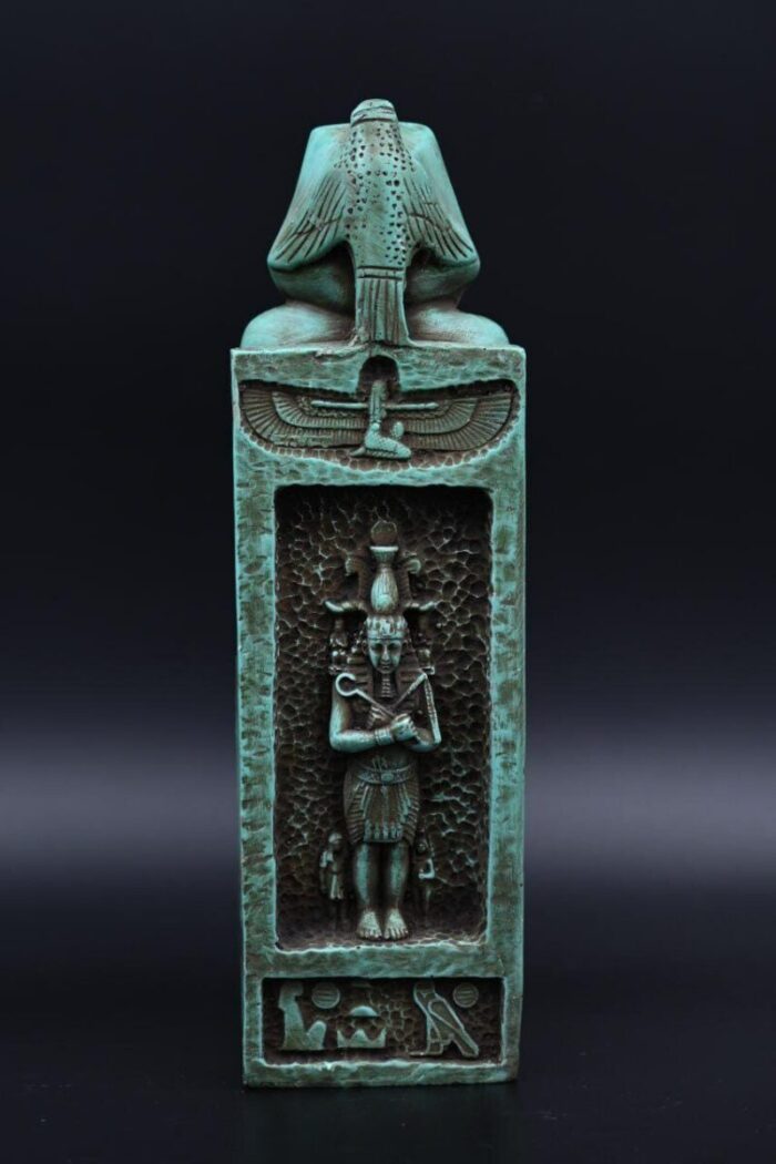 King Khafre Statue: Egyptian Pharaoh Sculpture - صورة إضافية 10