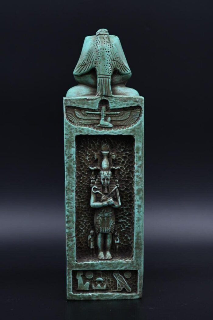 King Khafre Statue: Egyptian Pharaoh Sculpture - صورة إضافية 2