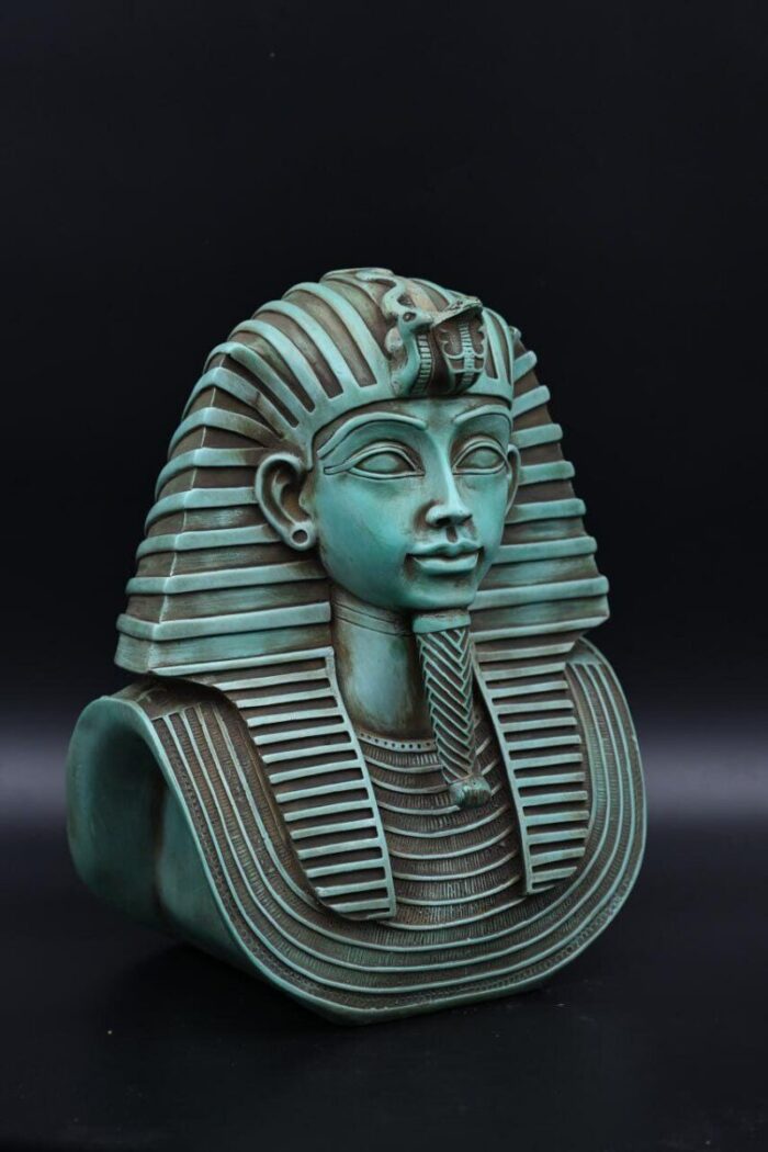 King Tut Mask Replica: Ancient Egyptian Art - صورة إضافية 3