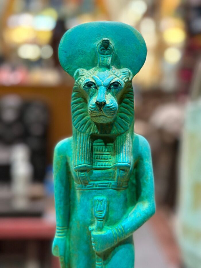 Marvelous sekhmet statue by skilled Egyptian hands made in Egypt