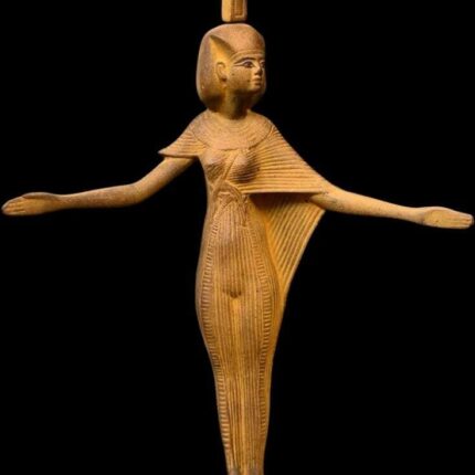 Nephthys Statue: Vintage Egyptian Goddess Replica