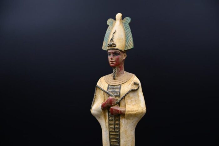 Osiris Statue, Ancient Egyptian Lord of the Underworld, God of rebirth - صورة إضافية 5