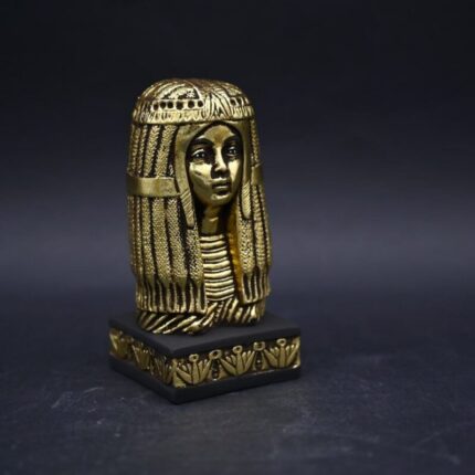Pretty Tuya statue-Queen of Egypt - Egyptian antique- mythology-handcraft-sculptures stuff-unique piece - صورة إضافية 2