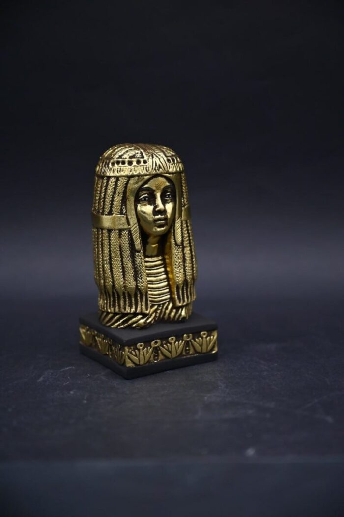 Pretty Tuya statue-Queen of Egypt - Egyptian antique- mythology-handcraft-sculptures stuff-unique piece - صورة إضافية 2