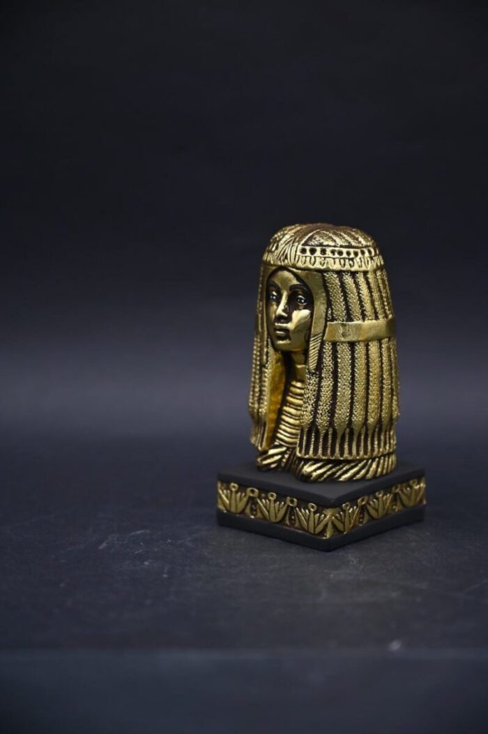 Pretty Tuya statue-Queen of Egypt - Egyptian antique- mythology-handcraft-sculptures stuff-unique piece - صورة إضافية 7