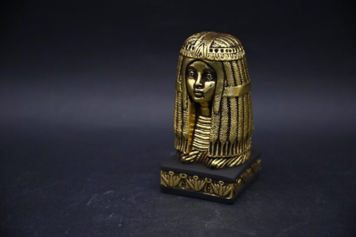 Pretty Tuya statue-Queen of Egypt - Egyptian antique- mythology-handcraft-sculptures stuff-unique piece - صورة إضافية 8