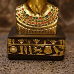 Queen Nefertiti Statue: Gold Leaf Egyptian Replica, Home Decor - صورة إضافية 4
