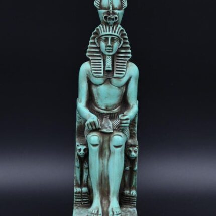 Ramesses II Statue: Egyptian King Ramses, Stone Antiquity