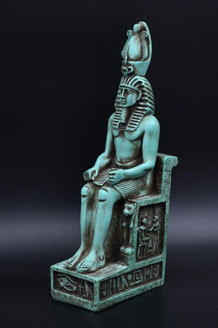 Ramesses II Statue: Egyptian King Ramses, Stone Antiquity - صورة إضافية 3