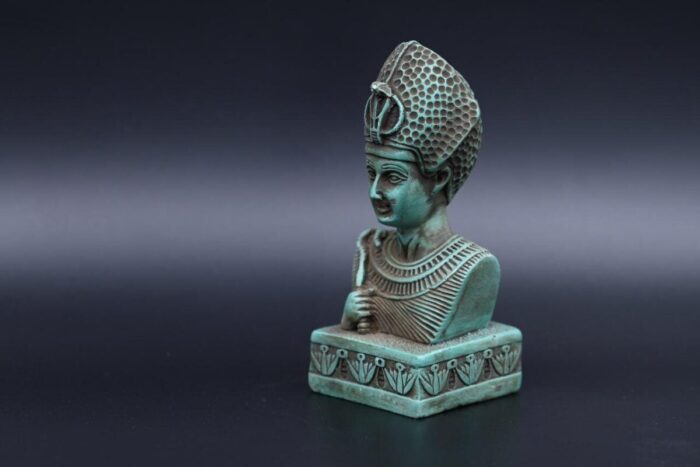 Ramesses II Statue: Egyptian King Ramses Stone Sculpture - صورة إضافية 4