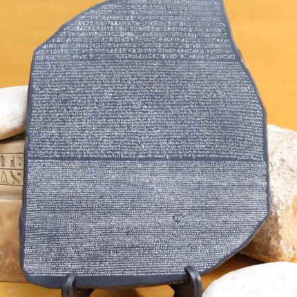 Rosetta Stone Replica - Unlock the Secrets of Ancient Egyptian Hieroglyphs - Handmade Egyptian Antiques
