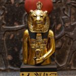 Sekhmet Statue - Egyptian Goddess of War, Gold Leaf Replica - صورة إضافية 10