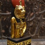 Sekhmet Statue - Egyptian Goddess of War, Gold Leaf Replica - صورة إضافية 8