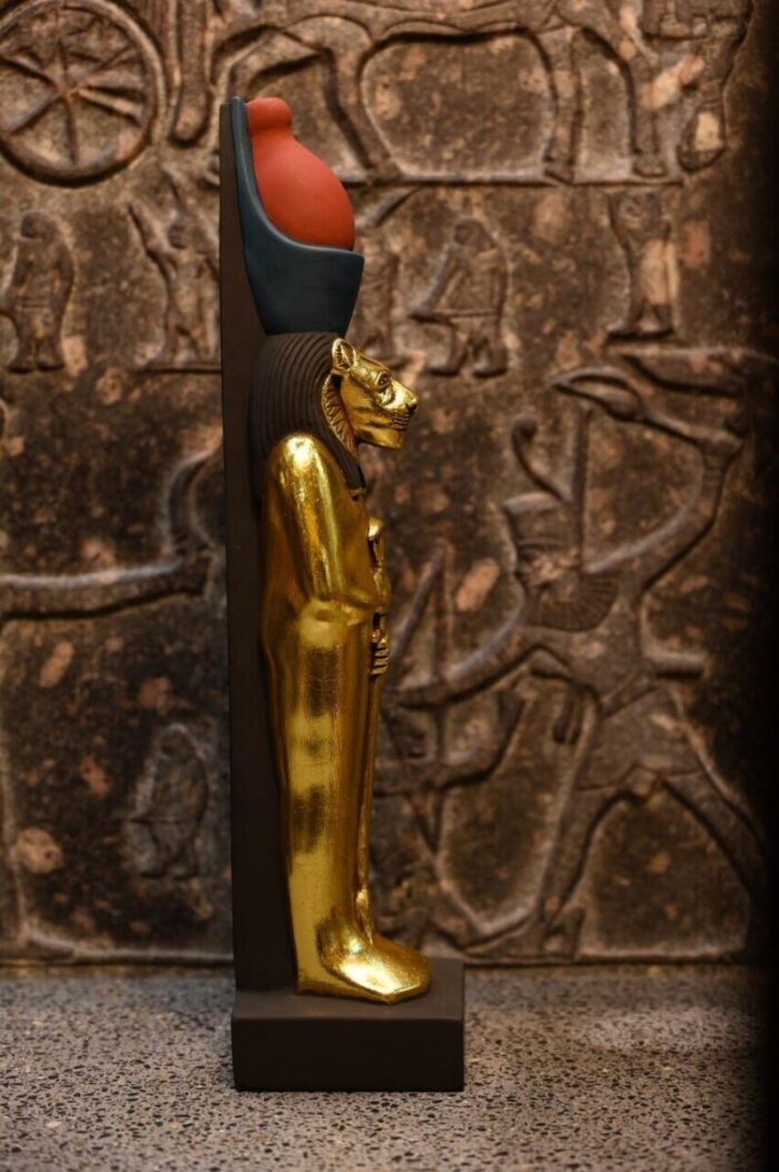 Sekhmet Statue – Egyptian Goddess of War Replica - صورة إضافية 4