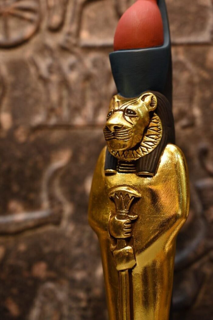 Sekhmet Statue – Egyptian Goddess of War Replica - صورة إضافية 6