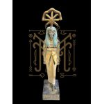 Seshat Statue: Egyptian Goddess of Wisdom, Stone Sculpture