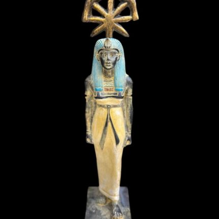 Seshat Statue: Egyptian Goddess of Wisdom, Stone Sculpture