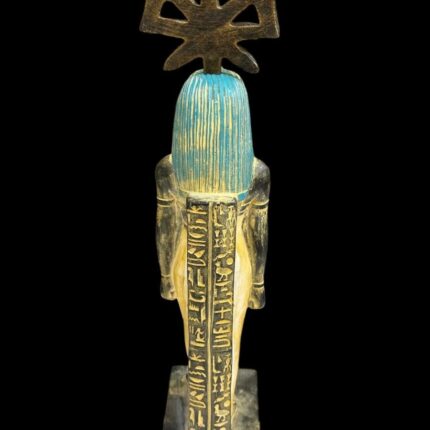 Seshat Statue: Egyptian Goddess of Wisdom, Stone Sculpture - صورة إضافية 2
