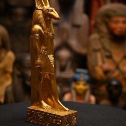 Seth-Amazing statue for Set/the god of the desert and storms-ancient Egyptian religion- Egyptian deities--gods sculpture