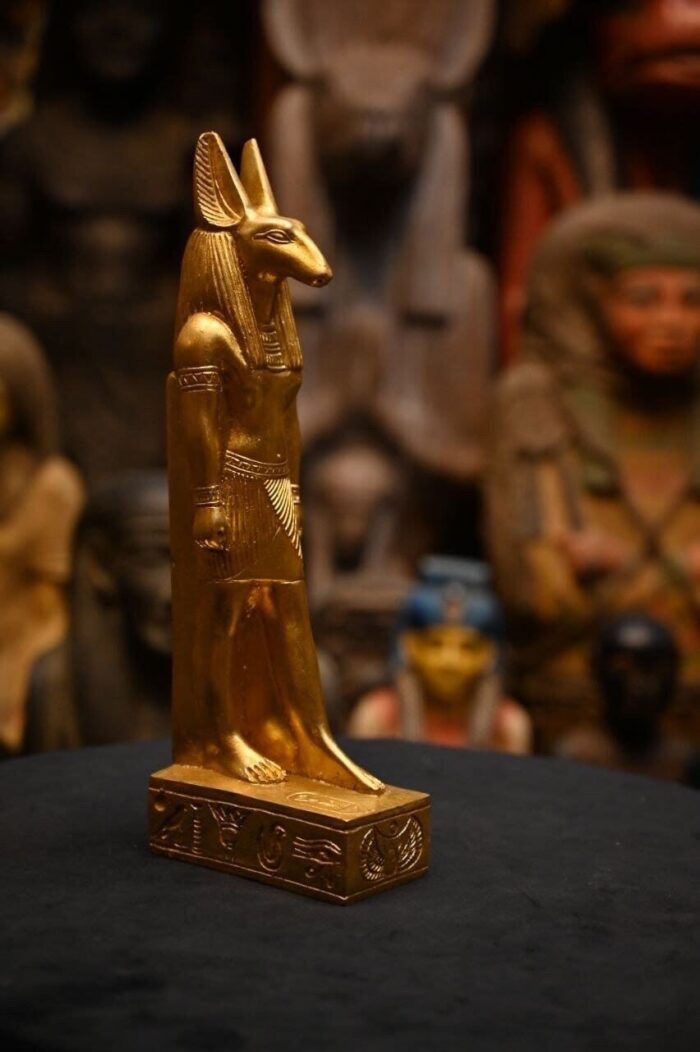 Seth-Amazing statue for Set/the god of the desert and storms-ancient Egyptian religion- Egyptian deities--gods sculpture