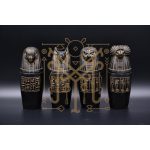 sons of Horus Statues - - Egyptian antiques - Egyptian deities-Egyptian mythology-sculpture gods