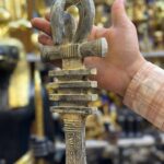 Stone Ankh – Egyptian Key of Life Sculpture - صورة إضافية 7