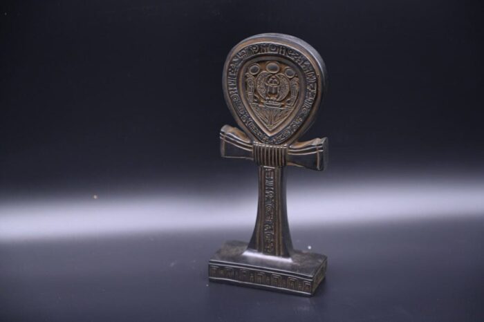 Stone Ankh, Key of Life, Egyptian Decor - صورة إضافية 5