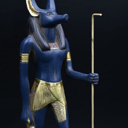 Stone Anubis Statue - Egyptian Mythology Replica