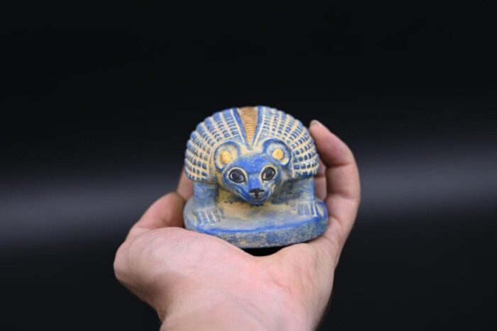 Stone Hedgehog Statue: Egyptian Antique Replica - صورة إضافية 2