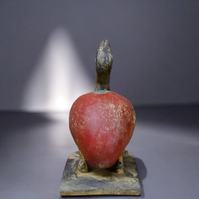 Stone Sacred Ibis Statue, Egyptian God Thoth Sculpture (15 cm) - صورة إضافية 4