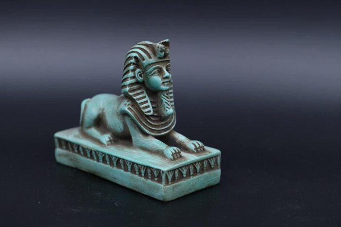 Stone Sphinx Statue - Egyptian Mythology Replica