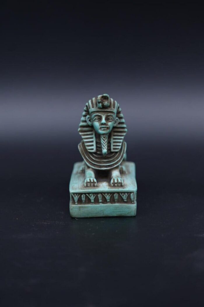 Stone Sphinx Statue - Egyptian Mythology Replica - صورة إضافية 2