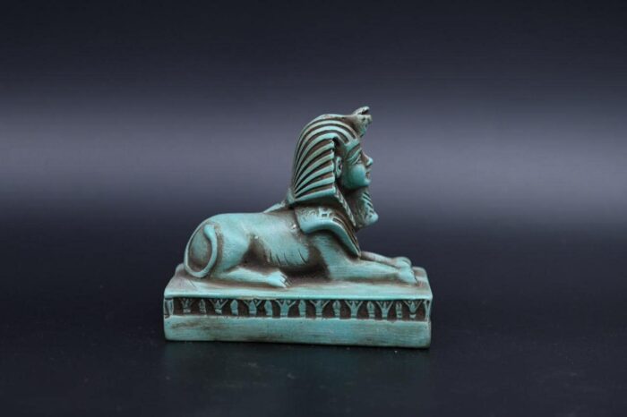 Stone Sphinx Statue - Egyptian Mythology Replica - صورة إضافية 5