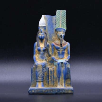 Stone Statue, Amun Ra and Mut, Egyptian Mythology