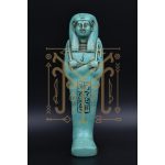 Stone Ushabti Statue: Egyptian Mythology Replica