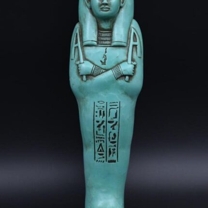 Stone Ushabti Statue: Egyptian Mythology Replica