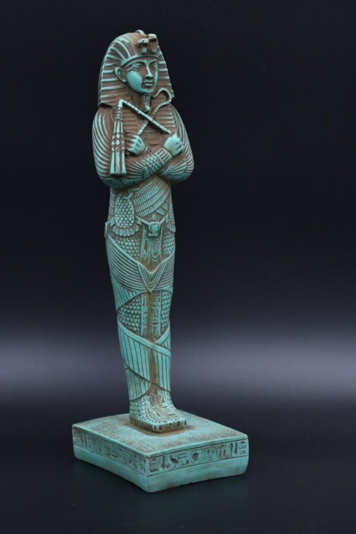 Tutankhamun Statue: Egyptian Golden King Replica - صورة إضافية 2