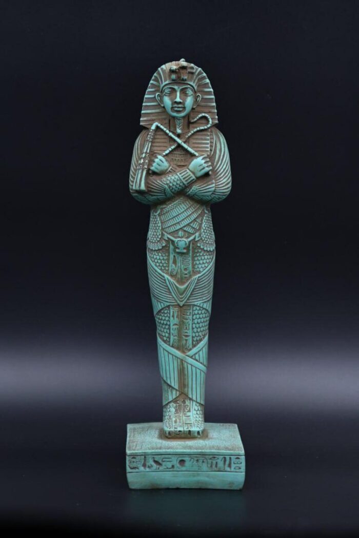 Tutankhamun Statue: Egyptian Golden King Replica - صورة إضافية 4