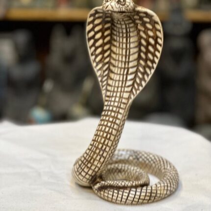 Uraeus Cobra Statue, Egyptian Serpent Goddess Wadjet Sculpture - صورة إضافية 2