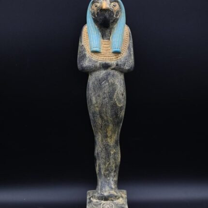 Vintage Egyptian God Horus Statue, Sculpture