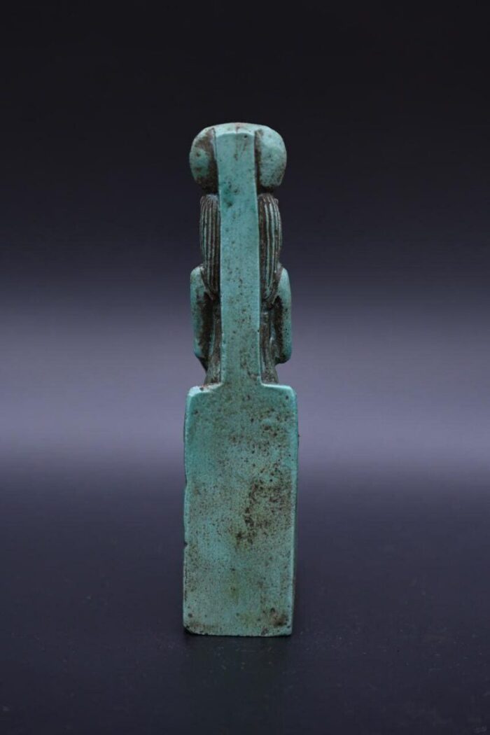 Vintage Egyptian Hathor Statue, Goddess of Love, Stone Replica - صورة إضافية 6