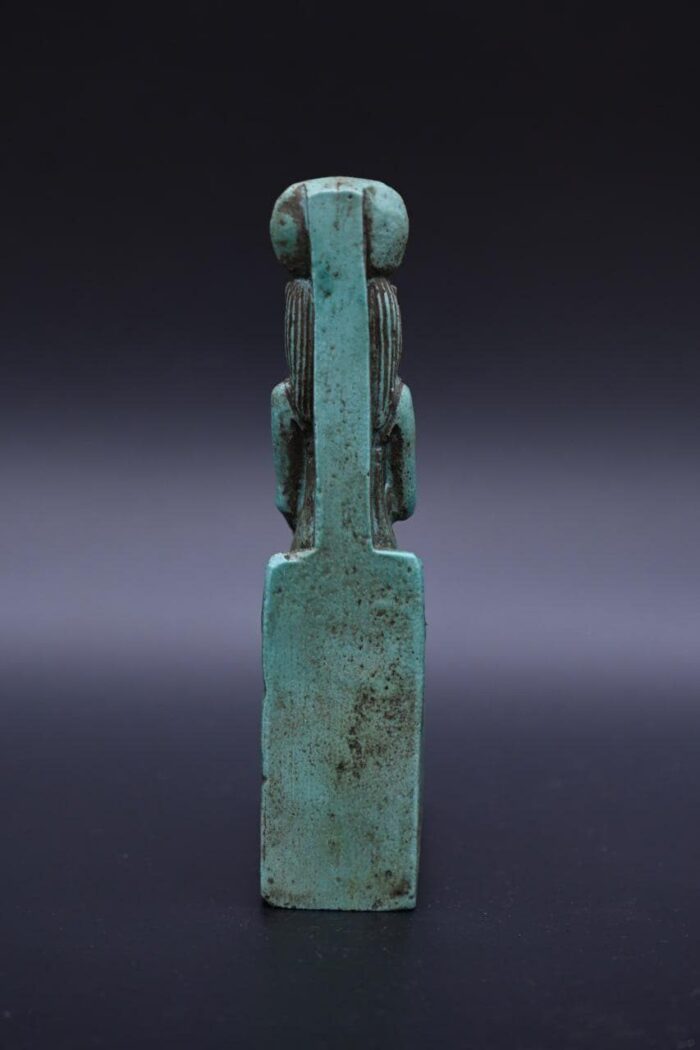 Vintage Egyptian Hathor Statue, Goddess of Love, Stone Replica - صورة إضافية 8