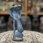 Vintage Egyptian Uraeus Cobra Statue, Wadjet Goddess Sculpture - صورة إضافية 6