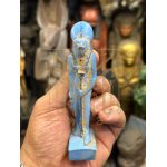 Vintage Sekhmet statue-made of Faience - goddess of war-sculpture amulet--ancient Egyptian goddess-Egyptian religion-mythology