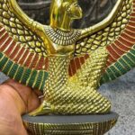 Winged Isis Statue, Egyptian Goddess Sculpture, Antique Replica - صورة إضافية 3