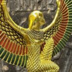 Winged Isis Statue, Egyptian Goddess Sculpture, Antique Replica - صورة إضافية 7