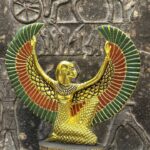 Winged Isis Statue, Egyptian Goddess Sculpture, Antique Replica - صورة إضافية 8