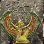 Winged Isis Statue, Egyptian Goddess Sculpture, Antique Replica - صورة إضافية 9
