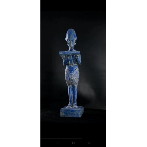 Akhenaten Statue: Egyptian King Stone Replica