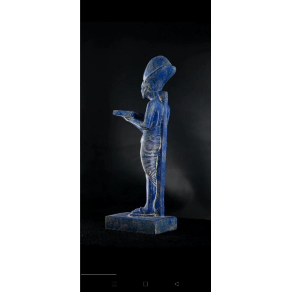 Akhenaten Statue: Egyptian King Stone Replica - صورة إضافية 4
